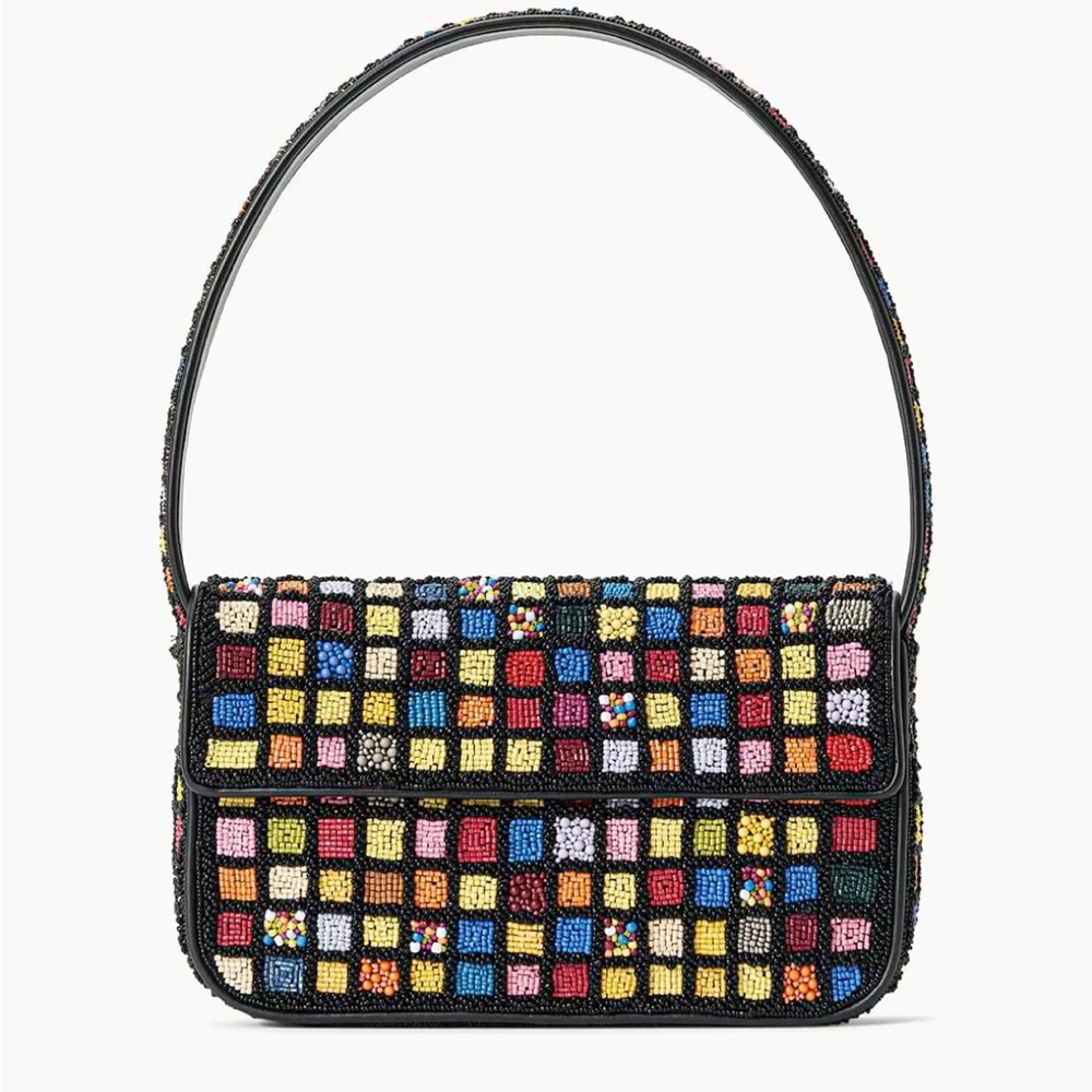 NWT STAUD Tommy Dance Floor Beaded Bag